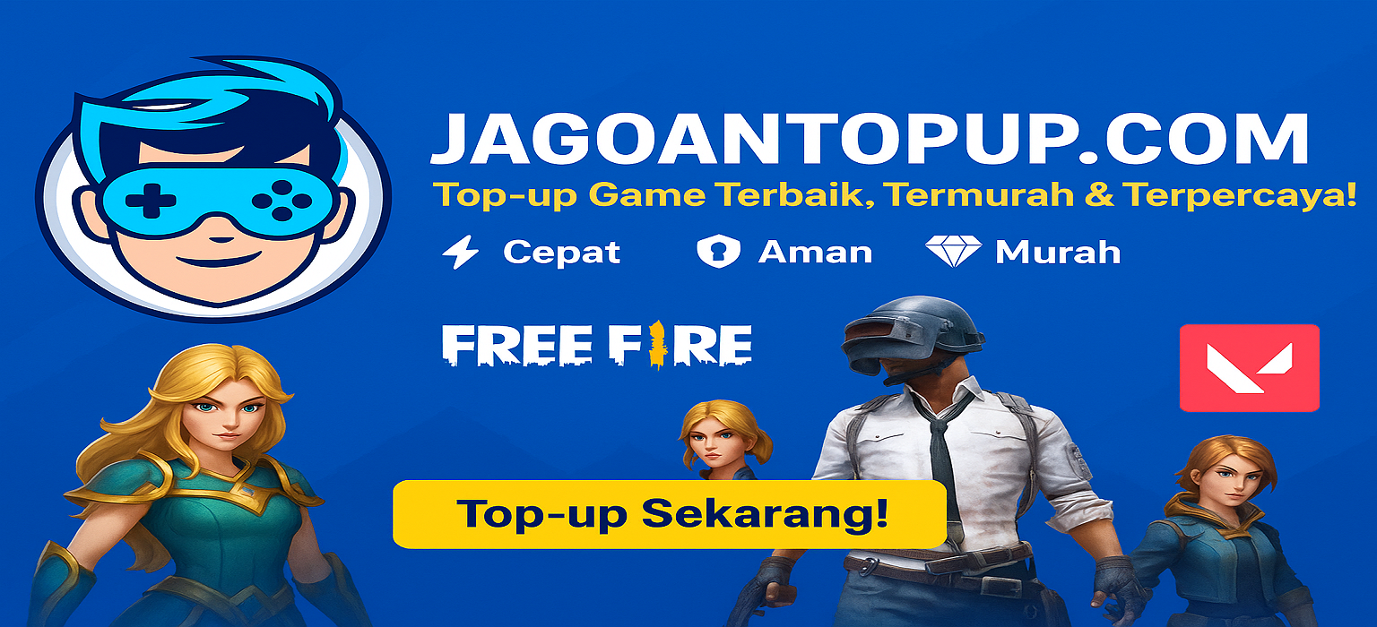 Web Topup Terbaik di Indonesia - Harga Murah, Pembayaran Mudah!